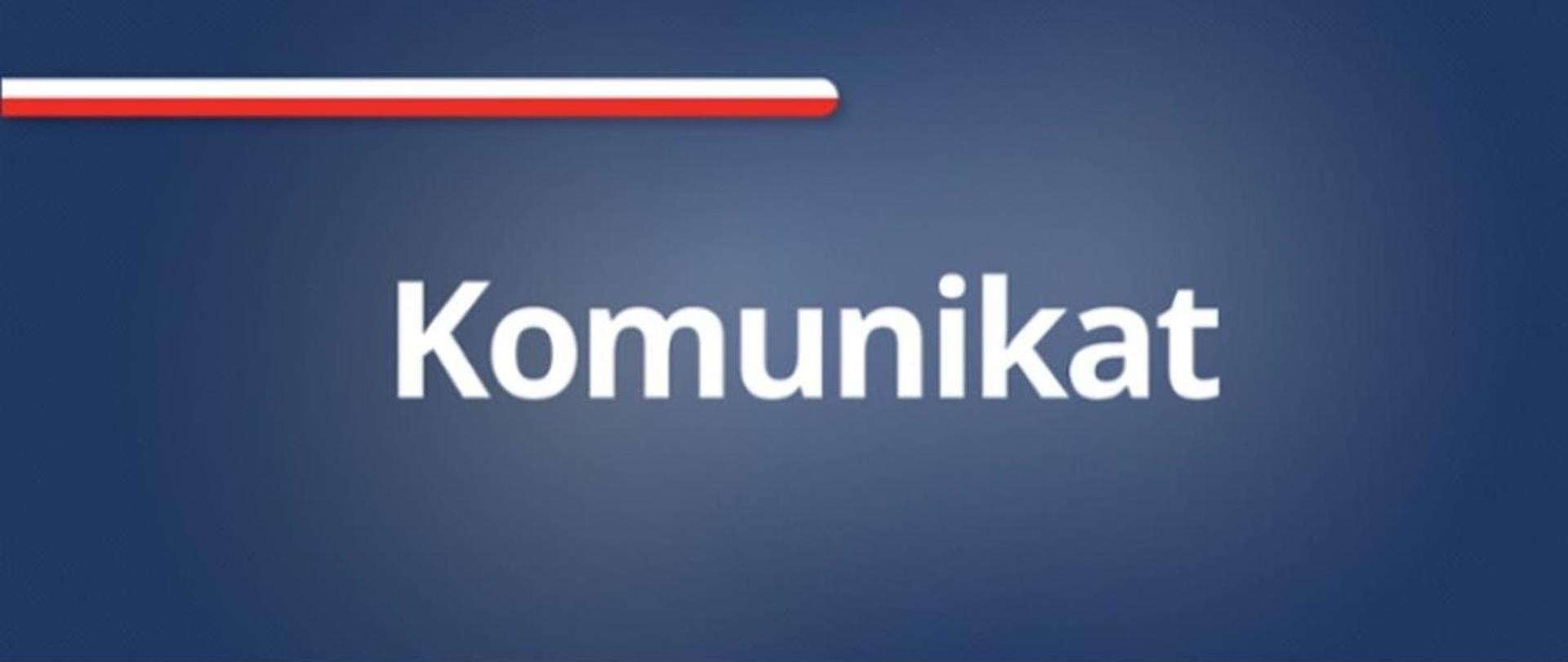 komunikat