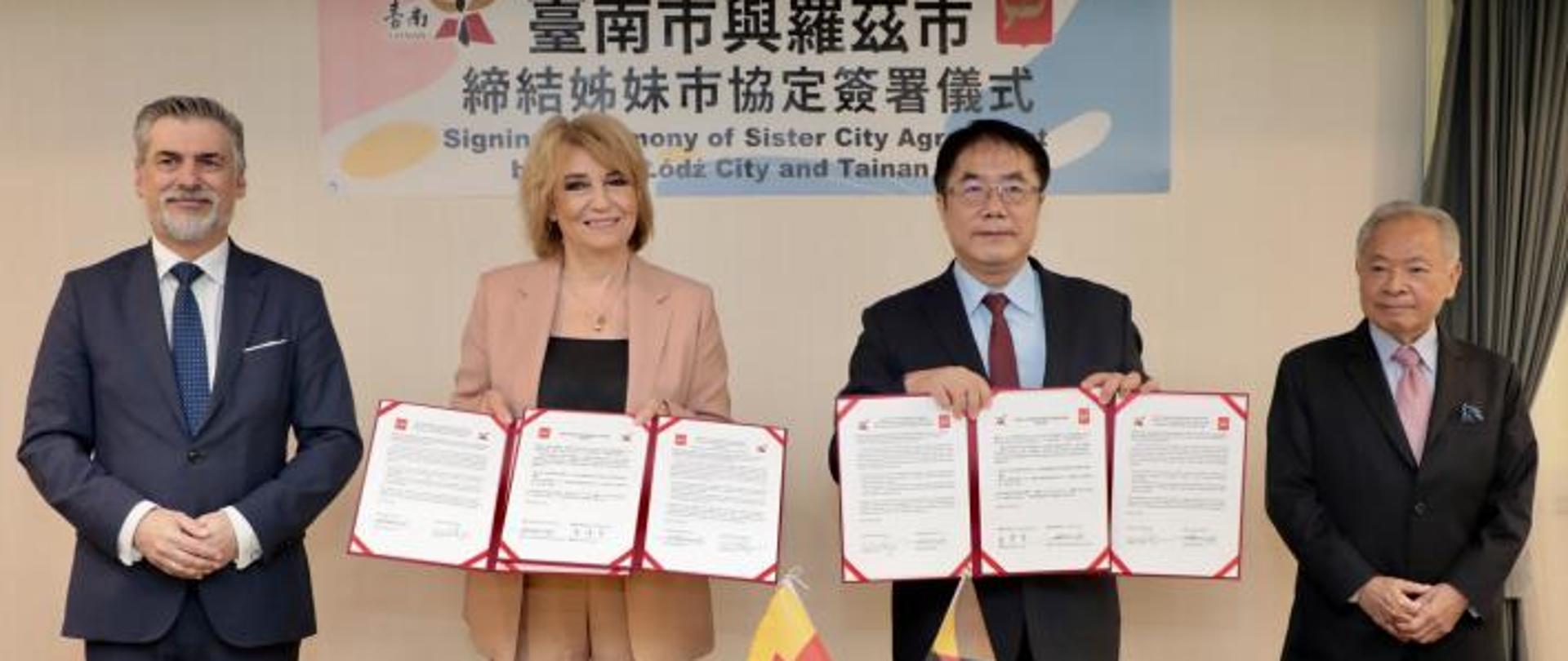 Wizyta delegacji z UM Łodzi w Tajpej i Tainan